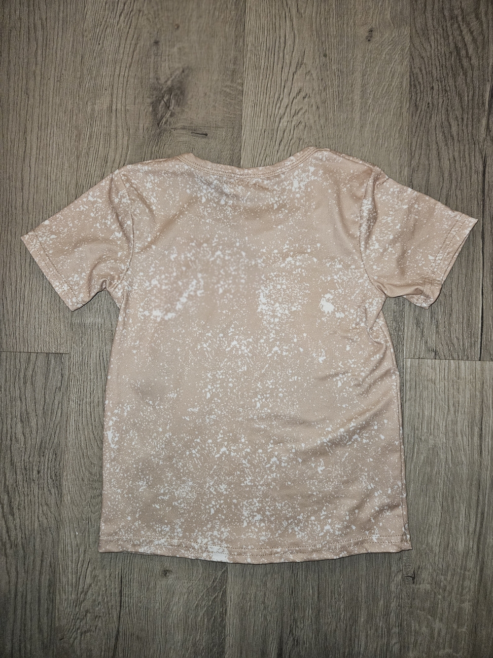 Beige Minnie Mouse Tee and Brown Patterned Bell Pants Set - Picture 3 of 6